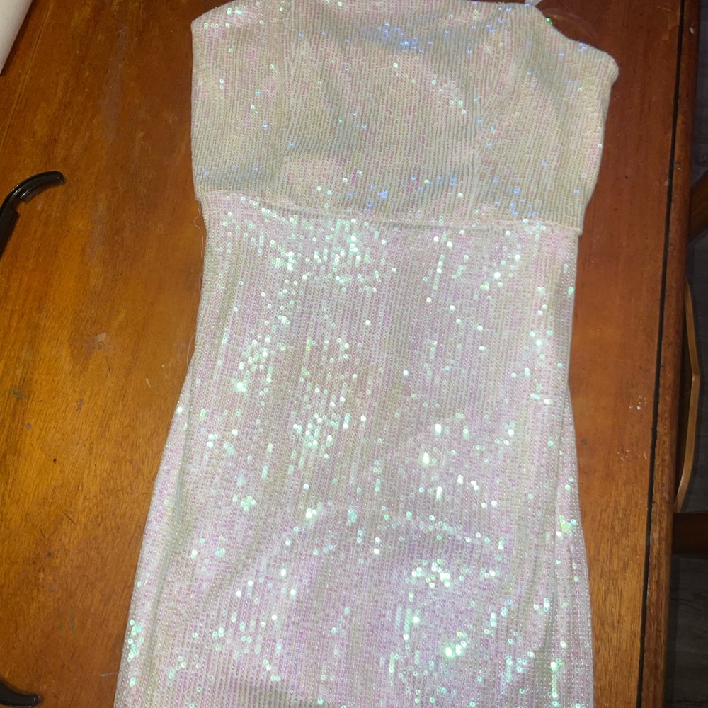 Crystal Sky sequin dress. Beautiful shimmer